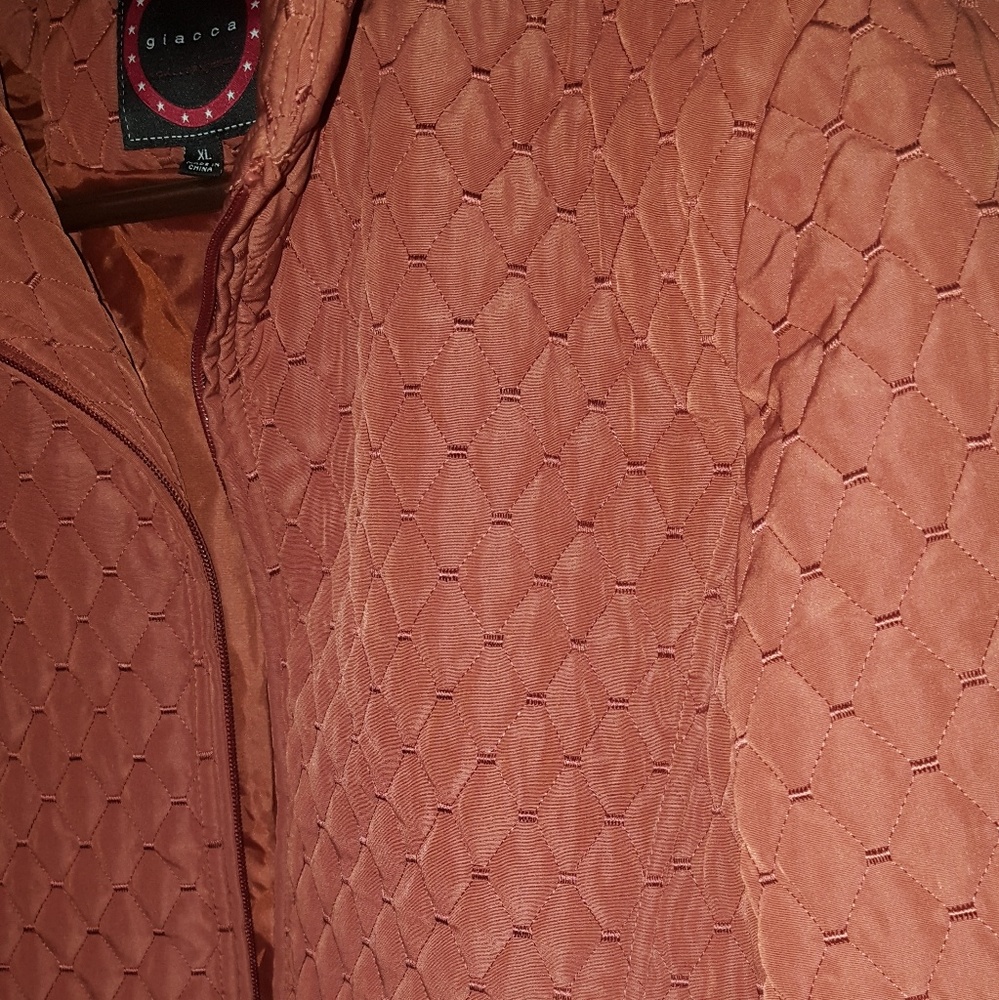 Giacca burnt orange jacket